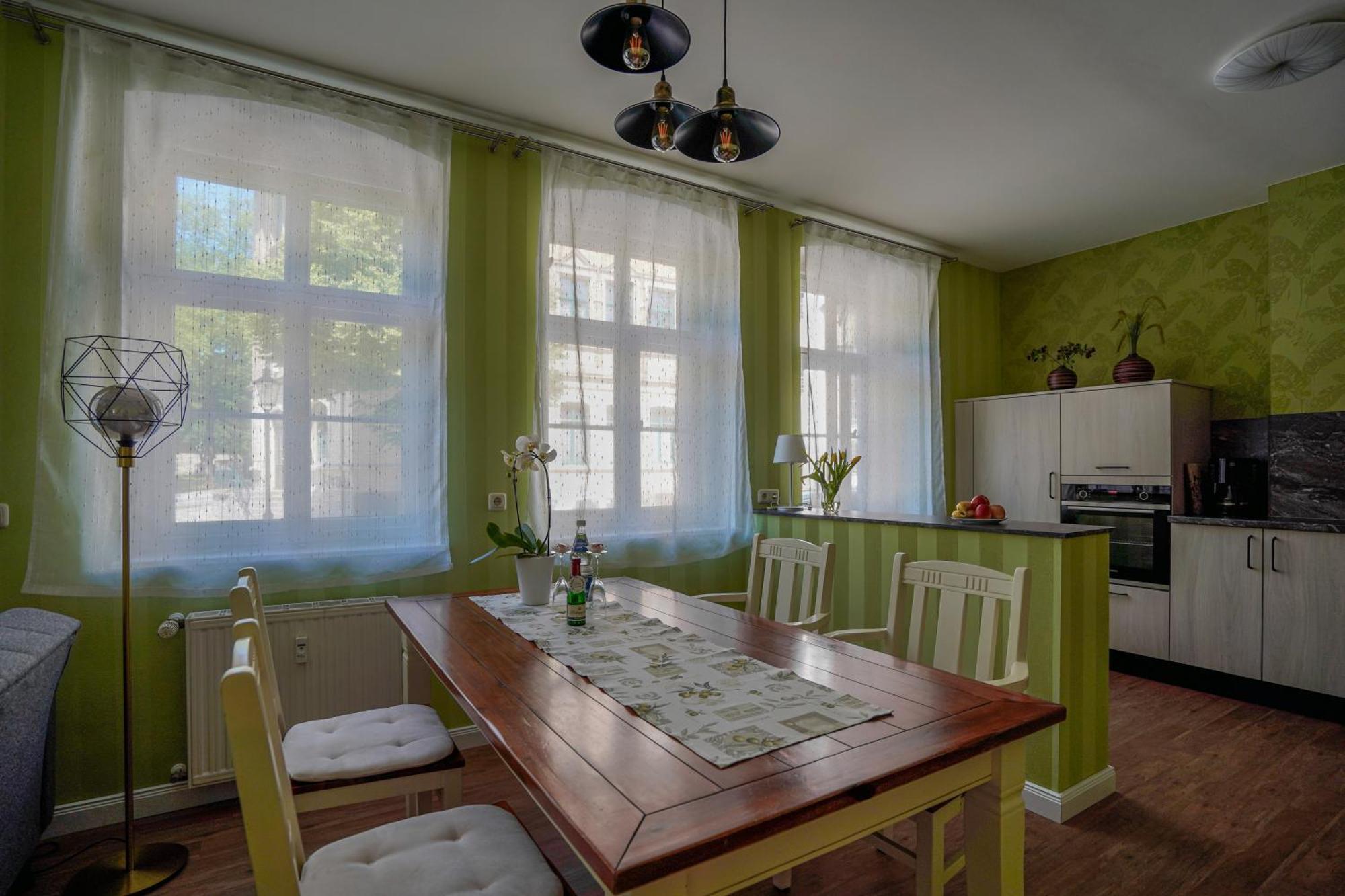 Ferienwohnung Am Stadtpark Naumburg  Dış mekan fotoğraf