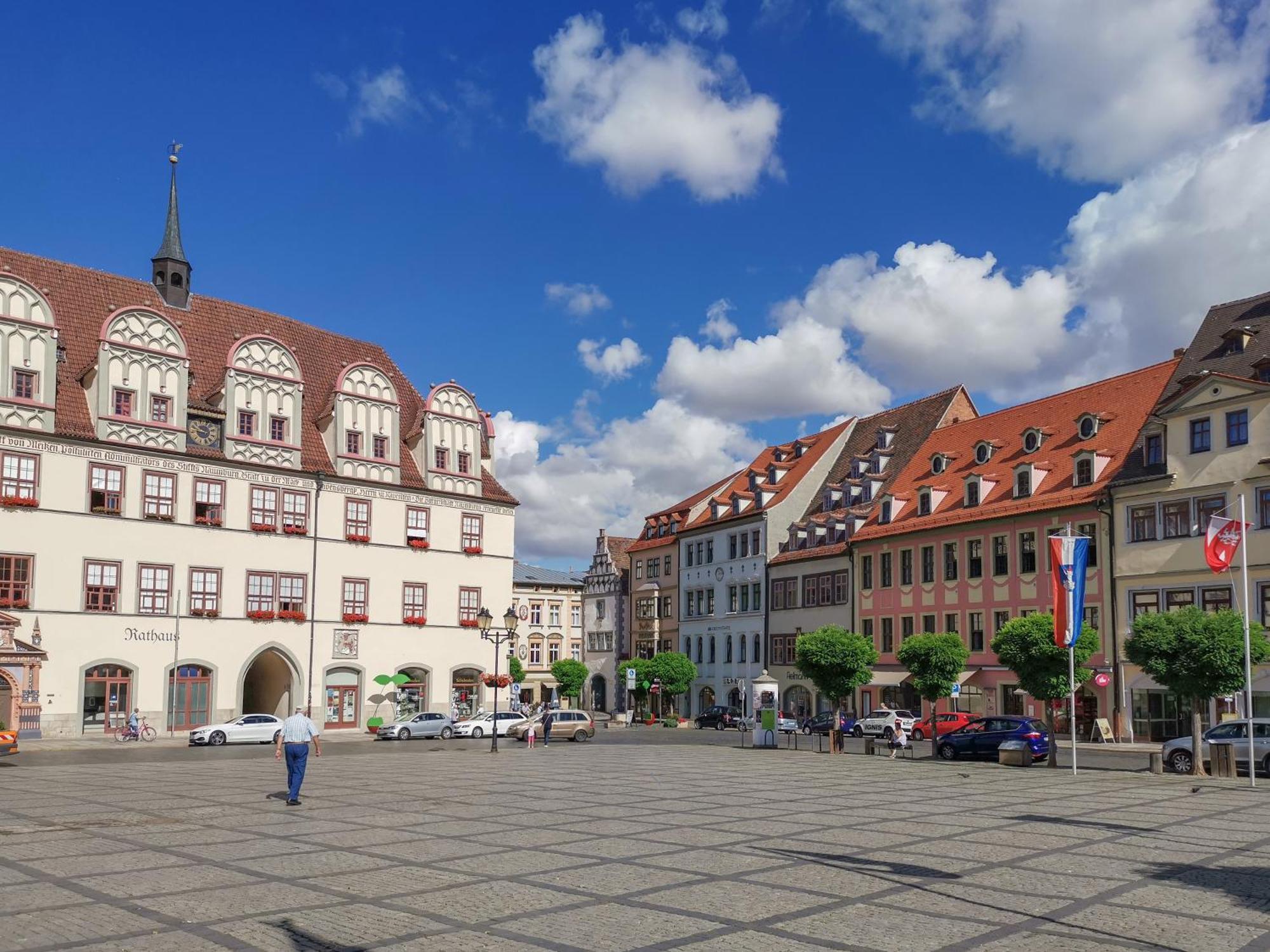 Ferienwohnung Am Stadtpark Naumburg  Dış mekan fotoğraf