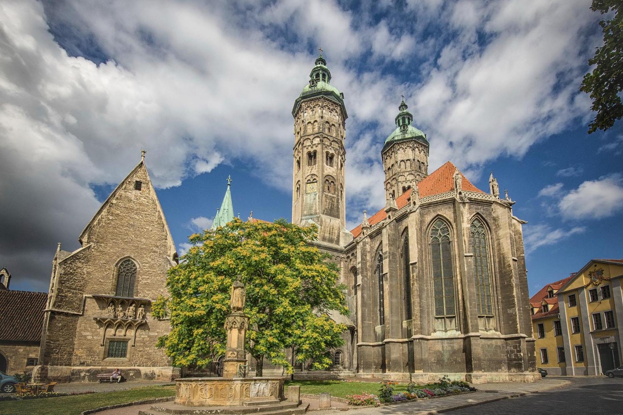 Ferienwohnung Am Stadtpark Naumburg  Dış mekan fotoğraf